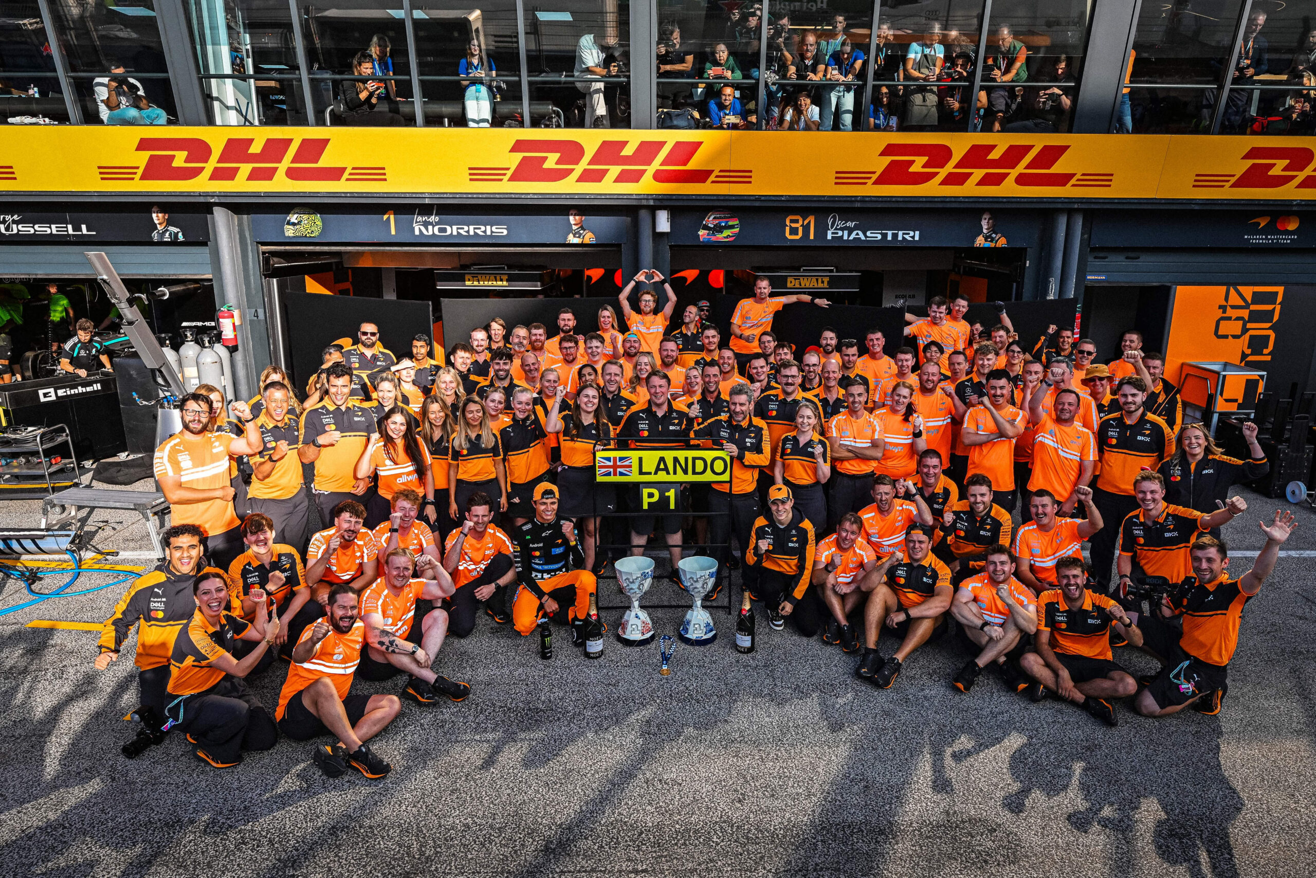 Lando Norris wygrywa GP Holandii na Zandvoort (Fot. McLaren)