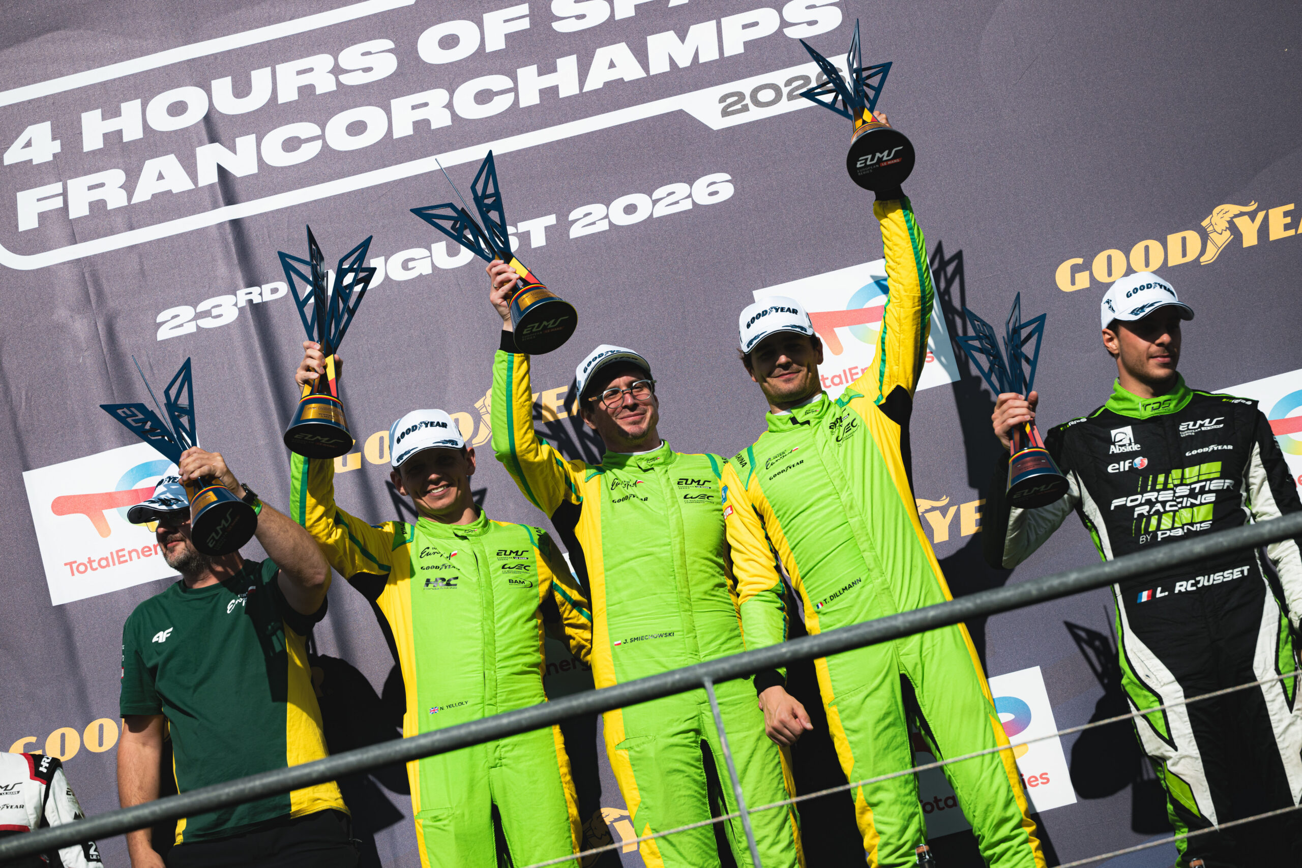 Zwycięstwo na Spa-Francorchamps (fot. Inter Europol Competition)