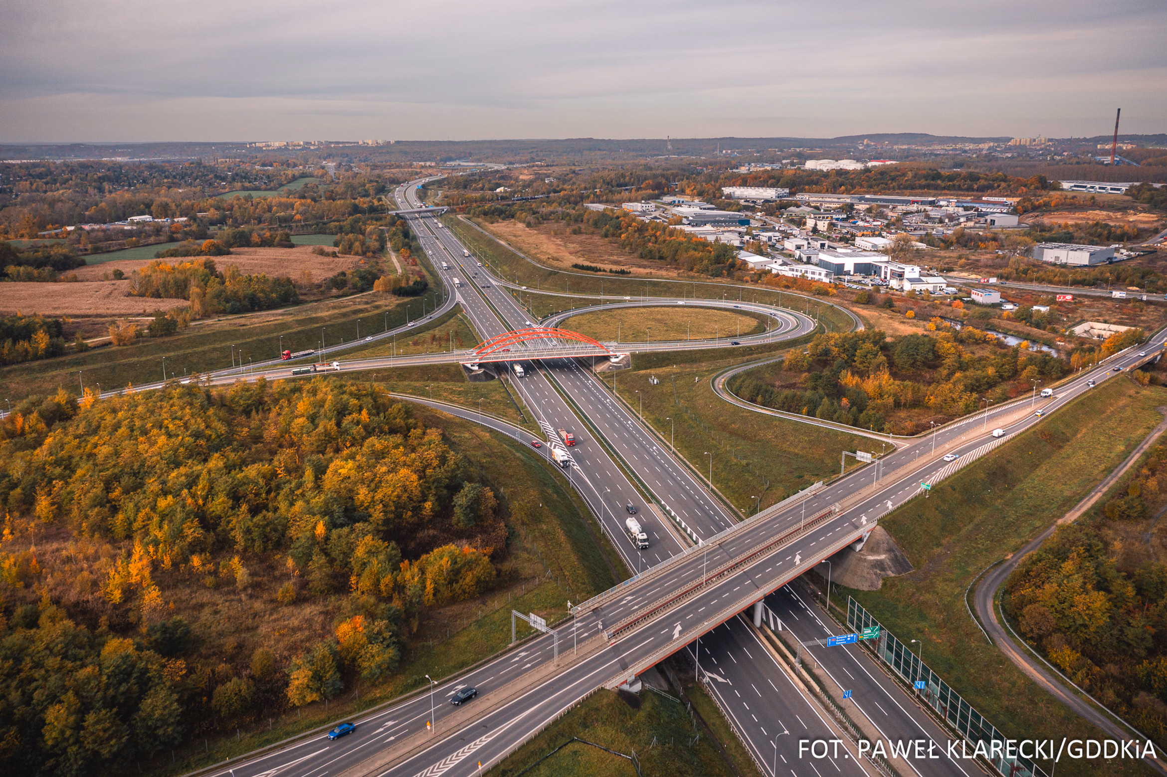 Autostrada A1 (fot. Paweł Klarecki / GDDKiA)