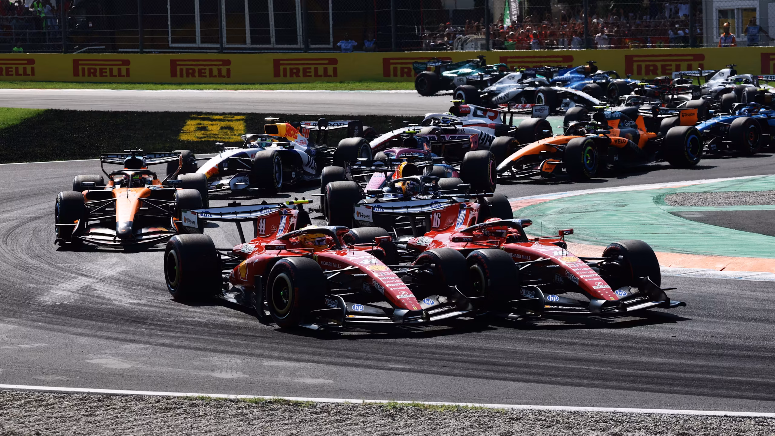 Grand Prix Włoch 2026. Bratobójczy pojedynek w Ferrari (fot. Formuła 1)