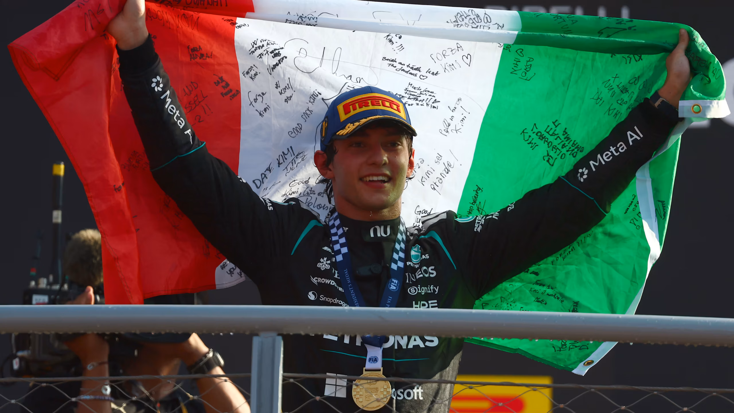 Andrea Kimi Antonelli wygrywa Grand Prix Włoch 2026 (fot. Formuła 1)