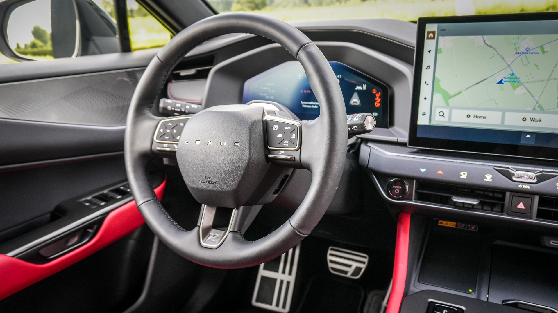 Lexus NX 2026 kierownica