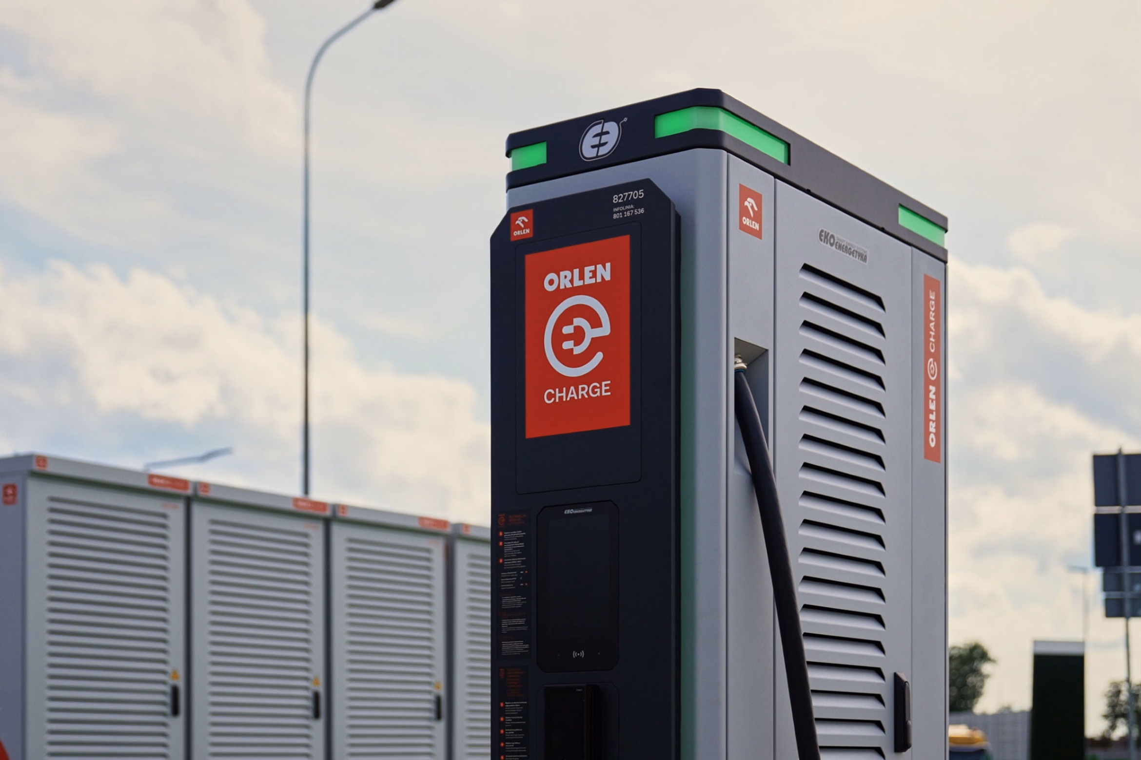 Ładowarka MCS (fot. Orlen Charge)