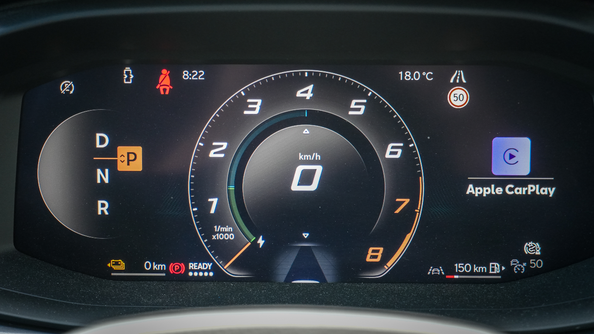 Cupra Terramar zegary