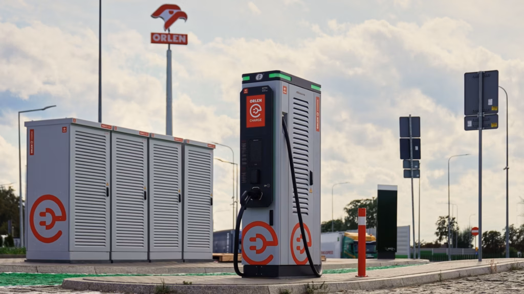 Ładowarka MCS (fot. Orlen Charge)