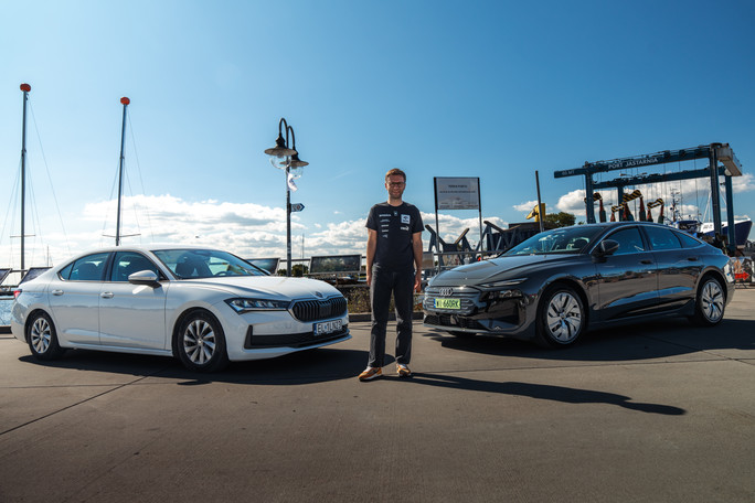 Miko Marczyk ustanowił Rekord Guinessa (fot. Volkswagen Financial Services)