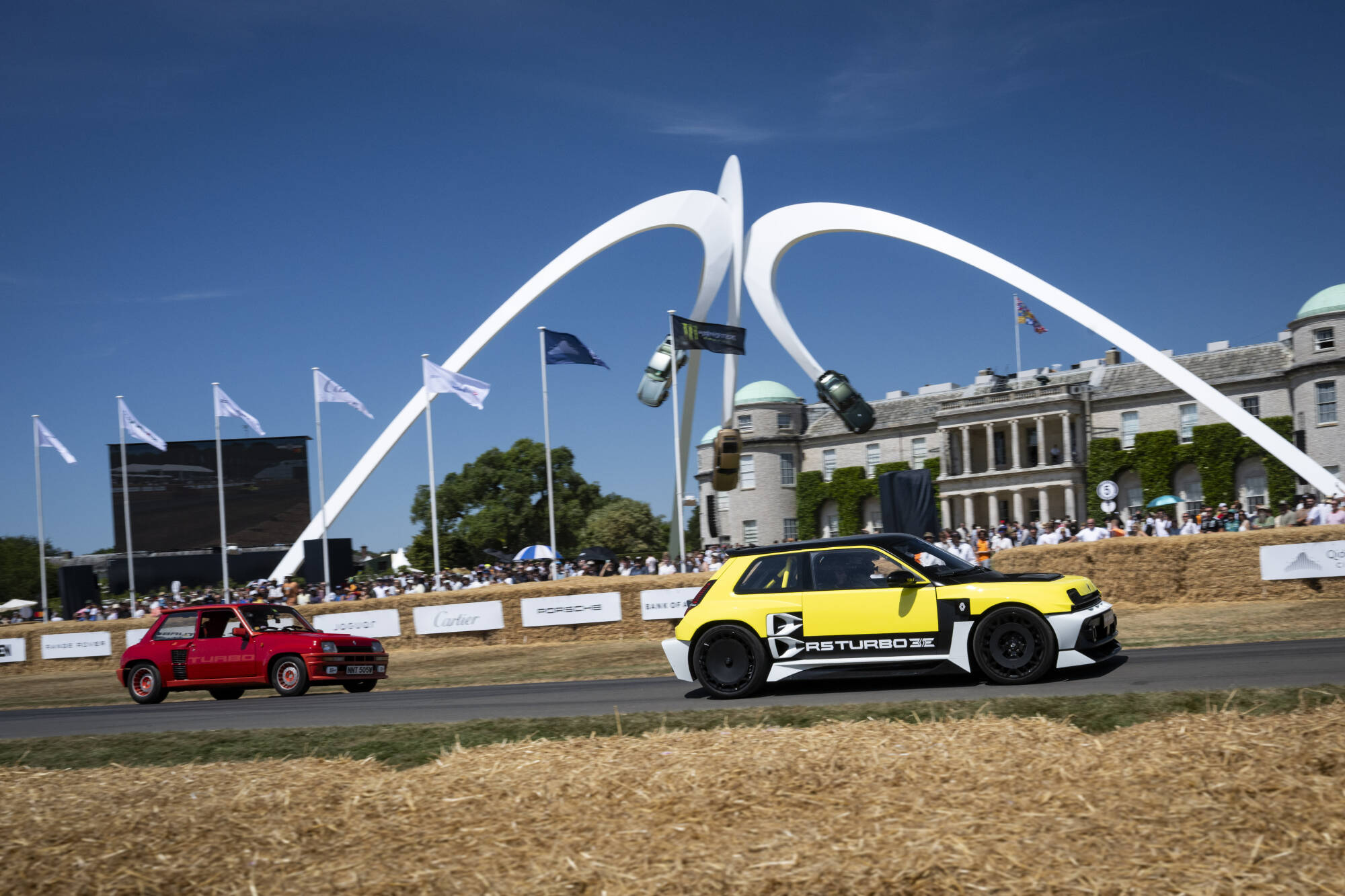 Renault 5 Turbo 3E podczas Goodwood Festival of Speed 2026 (fot. Renault)