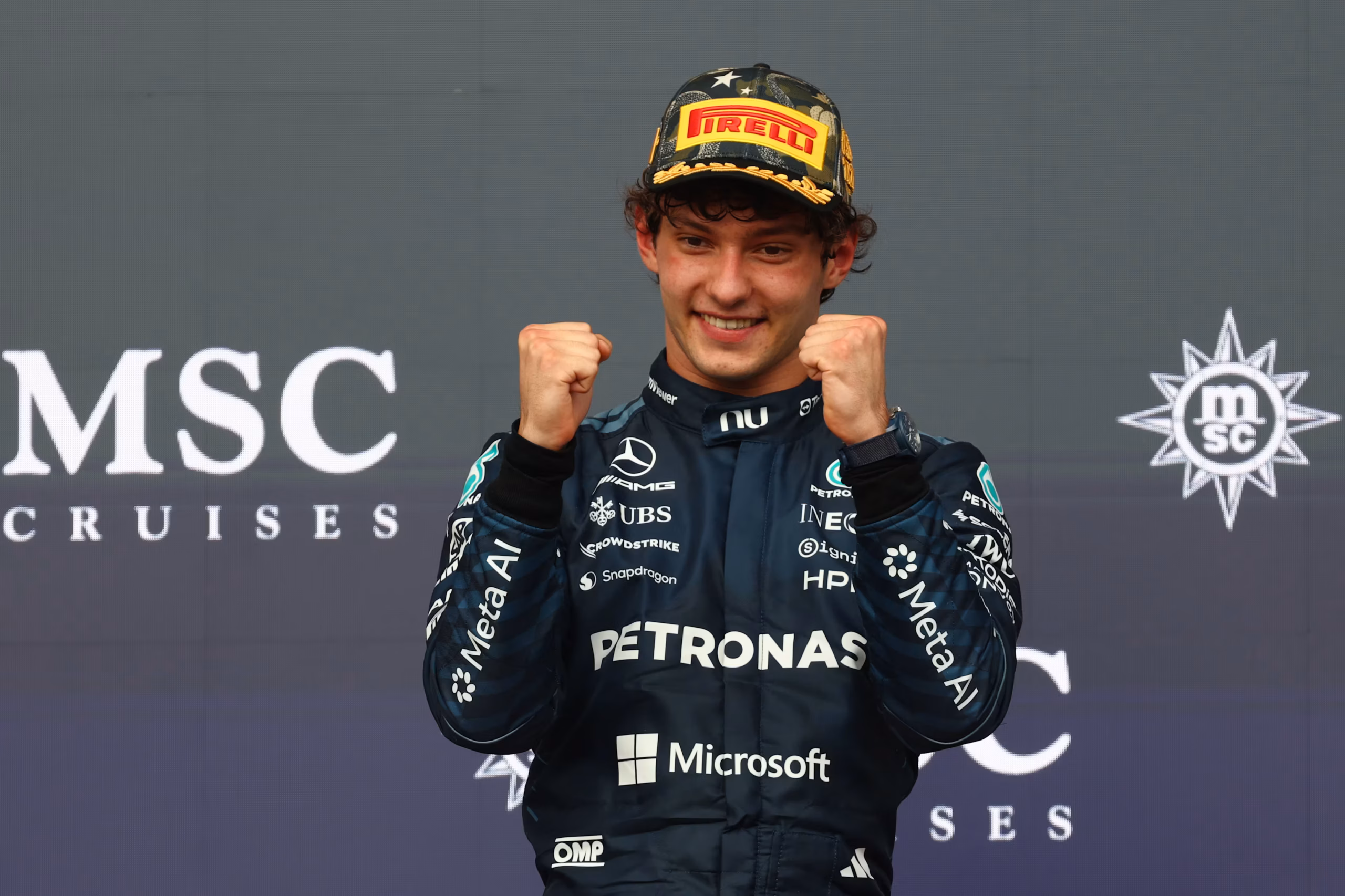 Andrea Kimi Antonelli wygrywa GP USA 2026 (Fot. Formuła 1)