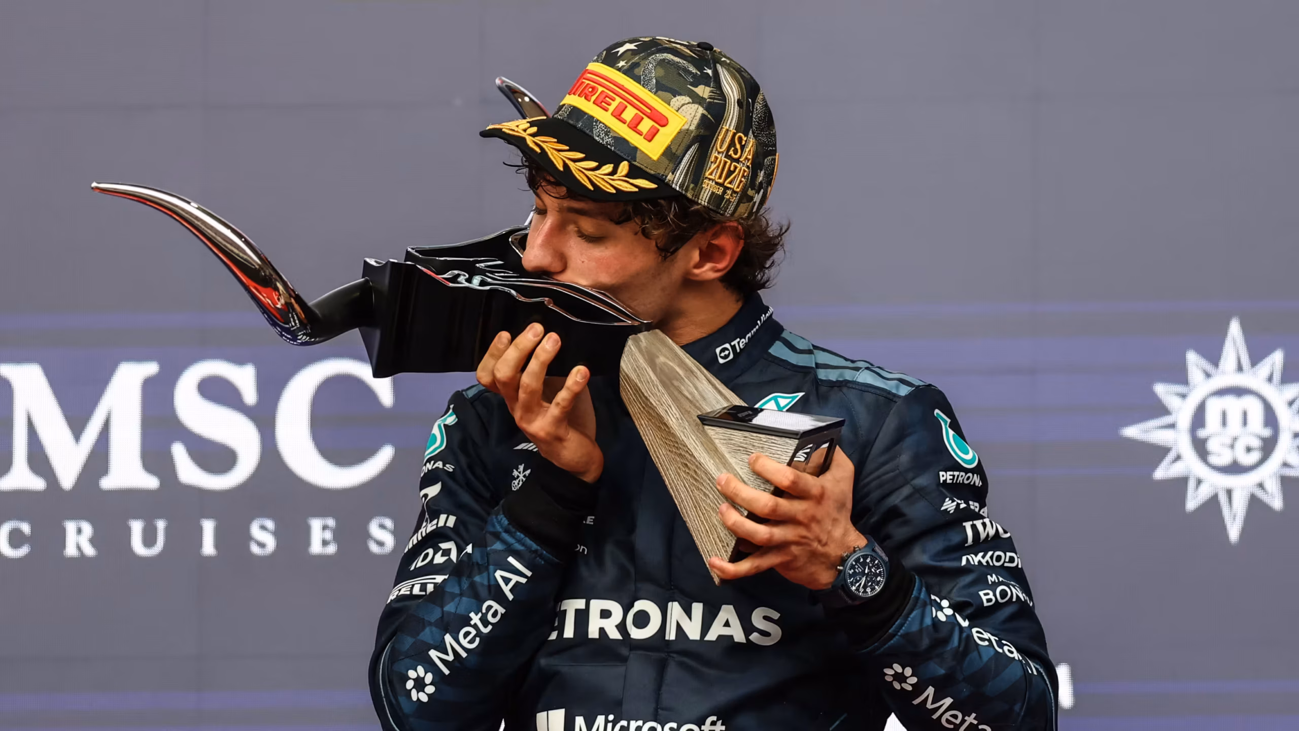Andrea Kimi Antonelli wygrywa GP USA 2026 (Fot. Formuła 1)
