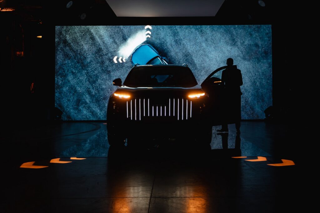 Audi Q9 podświetlany grill