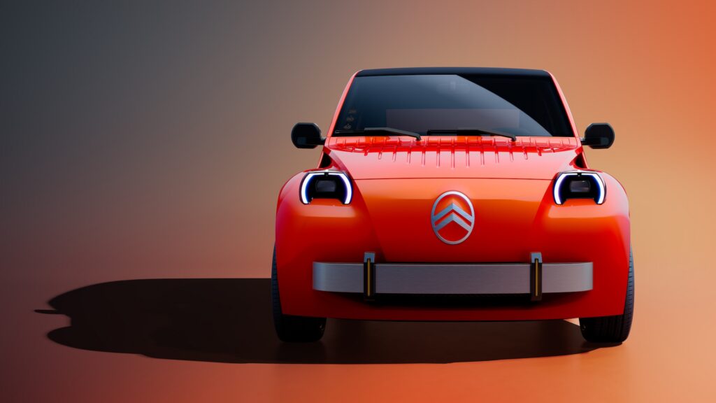 Citroen 2 CV Concept (2026) przód