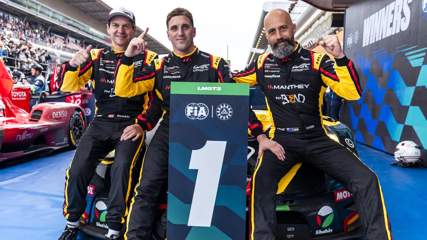 Porsche wygrywa w klasie LMGT3 rundę FIA WEC w Barcelonie (fot. FIA WEC)